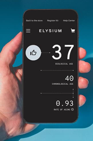 Elysium Index Biological Age Test Results