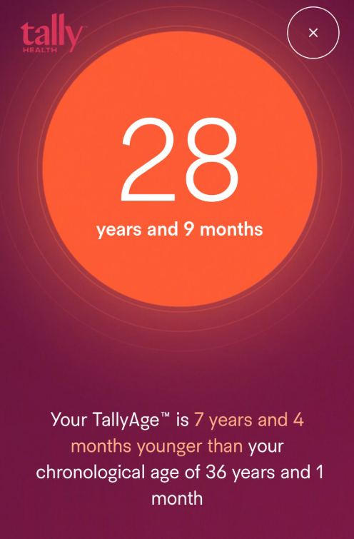 tally health age test review