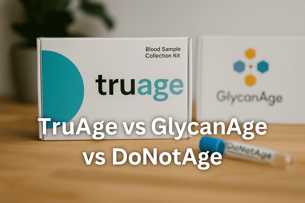 TruAge vs GlycanAge vs DoNotAge
