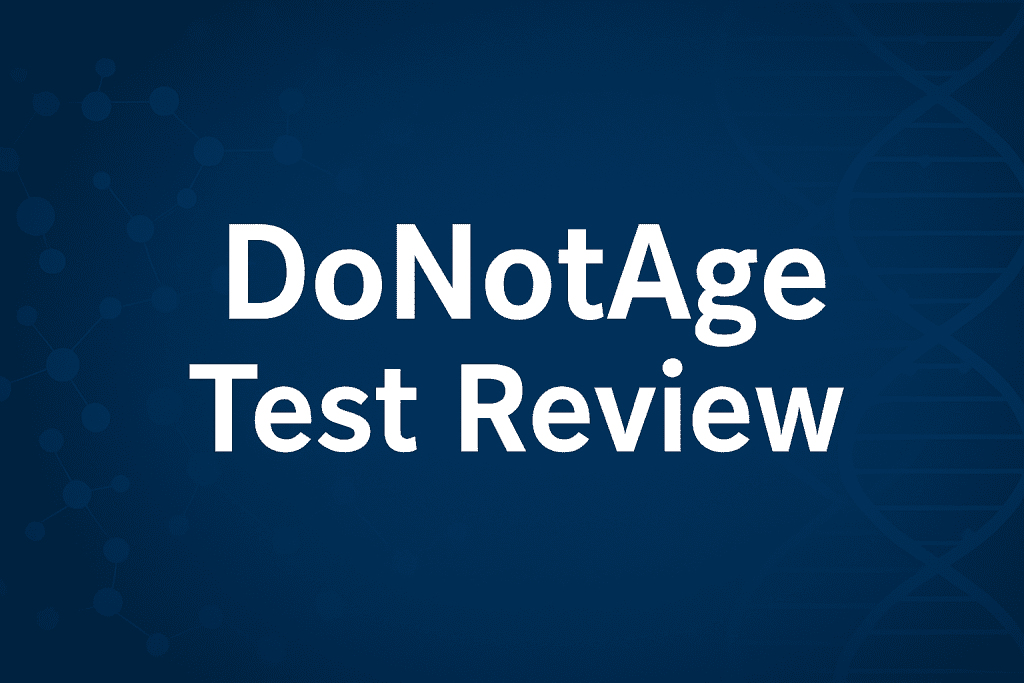 donotage epigenetic test review cover