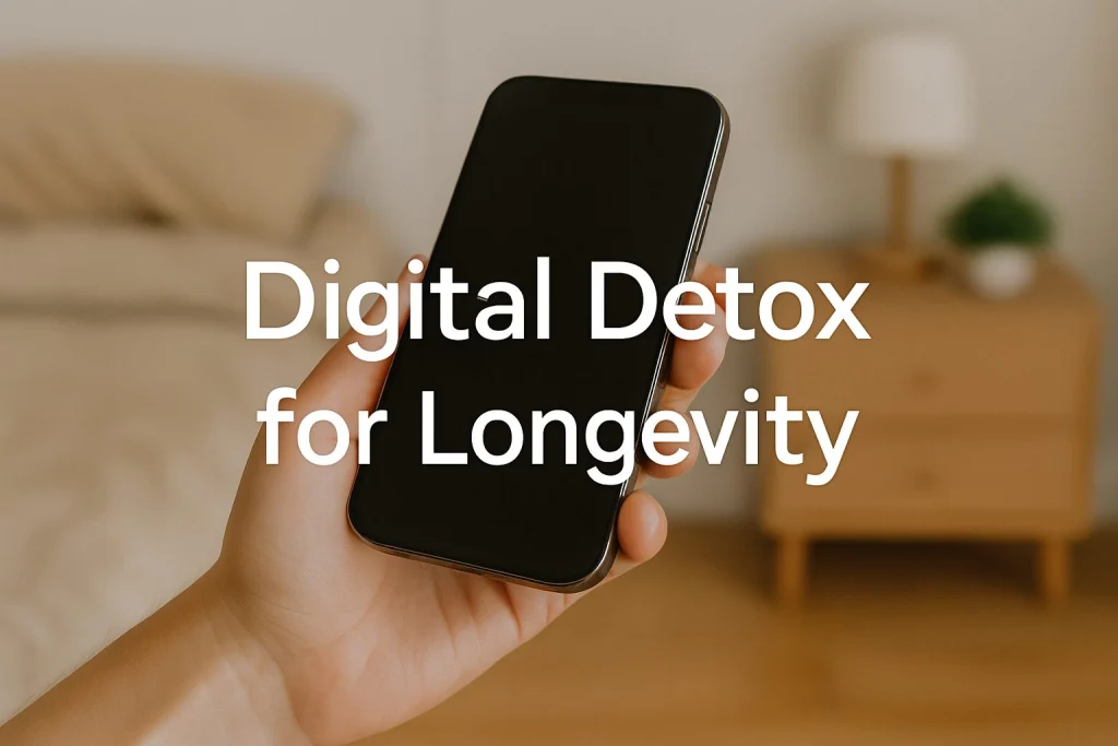 digital detox for longevity