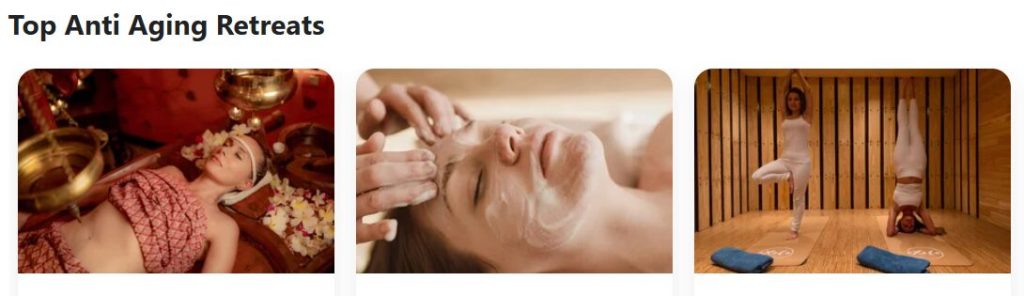 best anti aging retreats