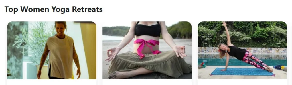 best women yoga retreat