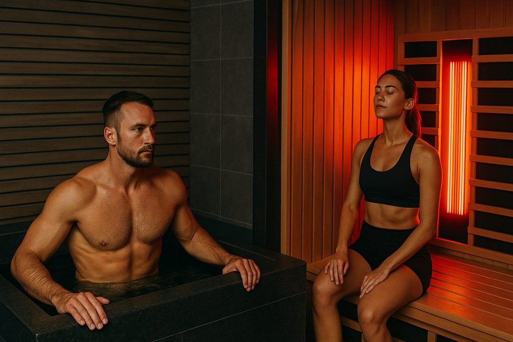 cold plunge sauna hormesis
