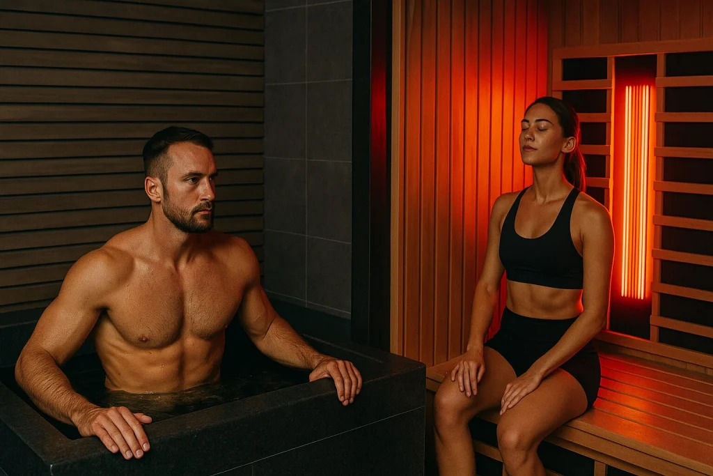 cold plunge sauna hormesis